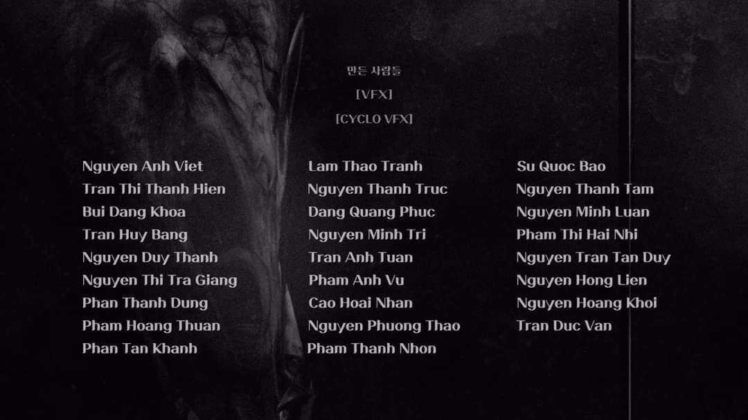 Bất ngờ khi thấy hàng loạt tên người Việt trong credit siêu phẩm mới của Netflix ảnh 3