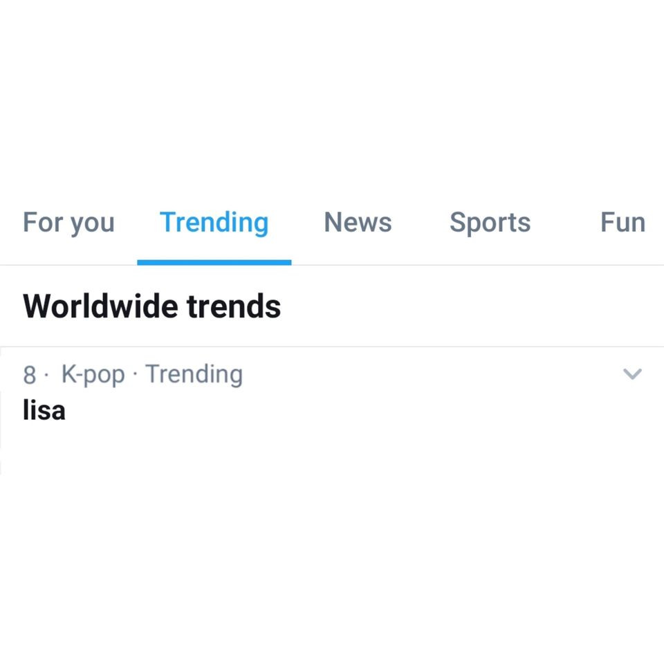 Từ khóa “Lisa” leo Top trending toàn cầu ngay sau khi BLACKPINK công bố poster THE ALBUM ảnh 4