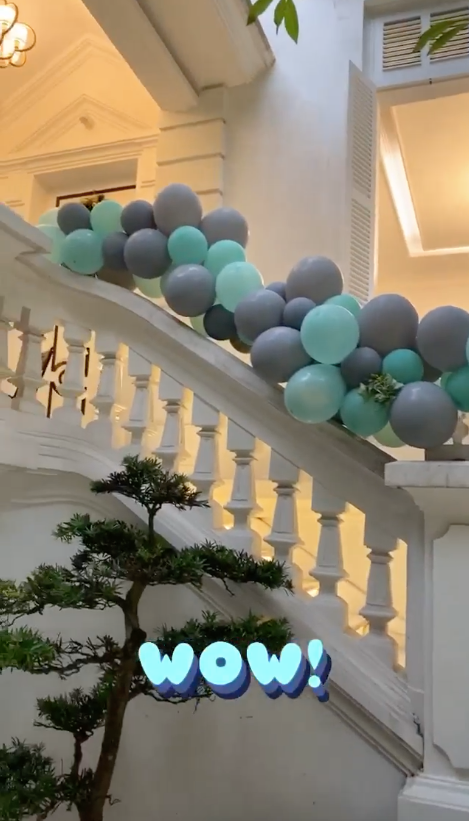 Á hậu Thanh Tú được ông xã bí mật tổ chức sinh nhật tại biệt thự khi cách ly ảnh 3