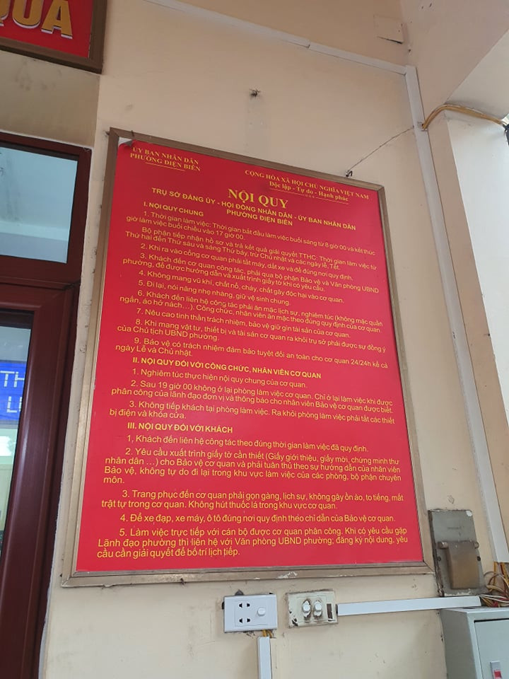 Nhiều cơ quan hành chính Hà Nội niêm yết lệch múi giờ làm việc ảnh 6