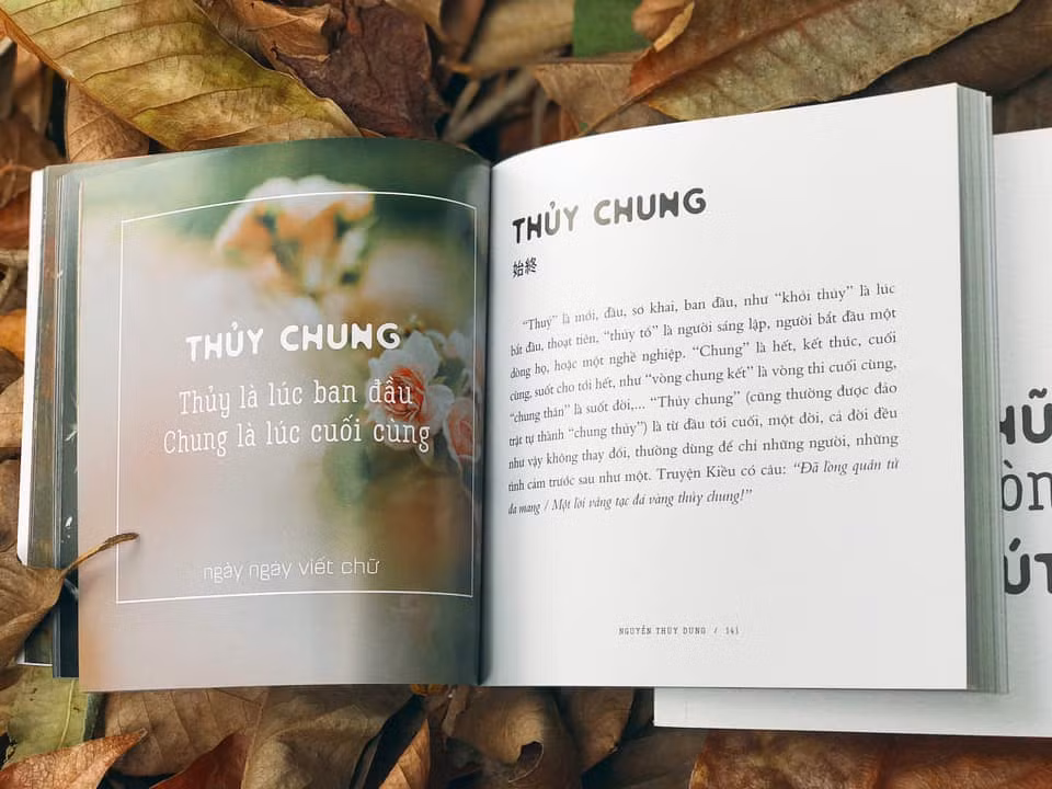 Thêm yêu tiếng Việt qua từng trang sách “Chữ xưa còn một chút này” ảnh 2