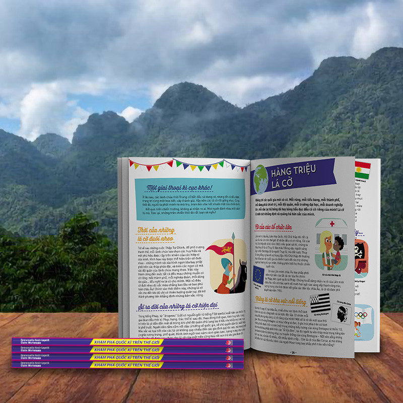 Sách hay nên đọc: Khám phá những câu chuyện kì thú xoay quanh 194 lá quốc kì ảnh 2