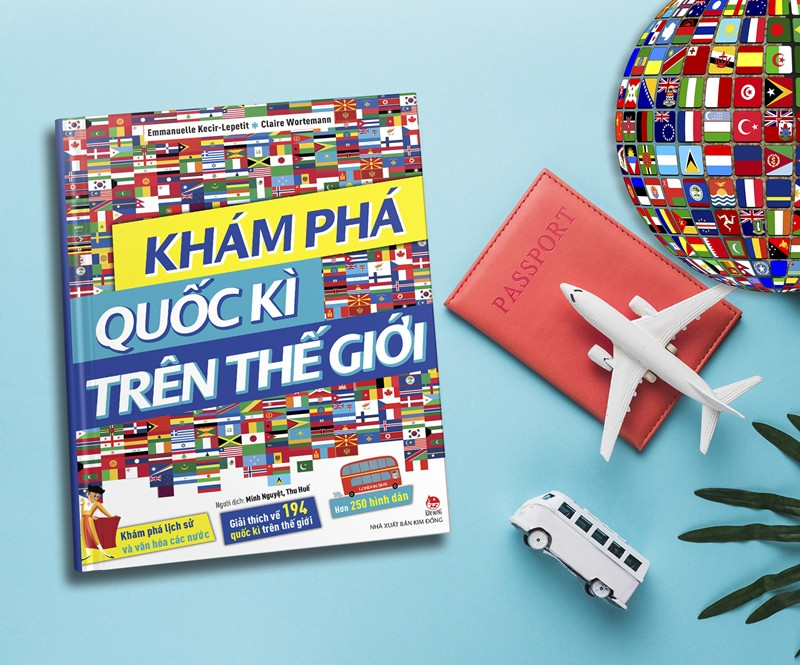 Sách hay nên đọc: Khám phá những câu chuyện kì thú xoay quanh 194 lá quốc kì ảnh 1