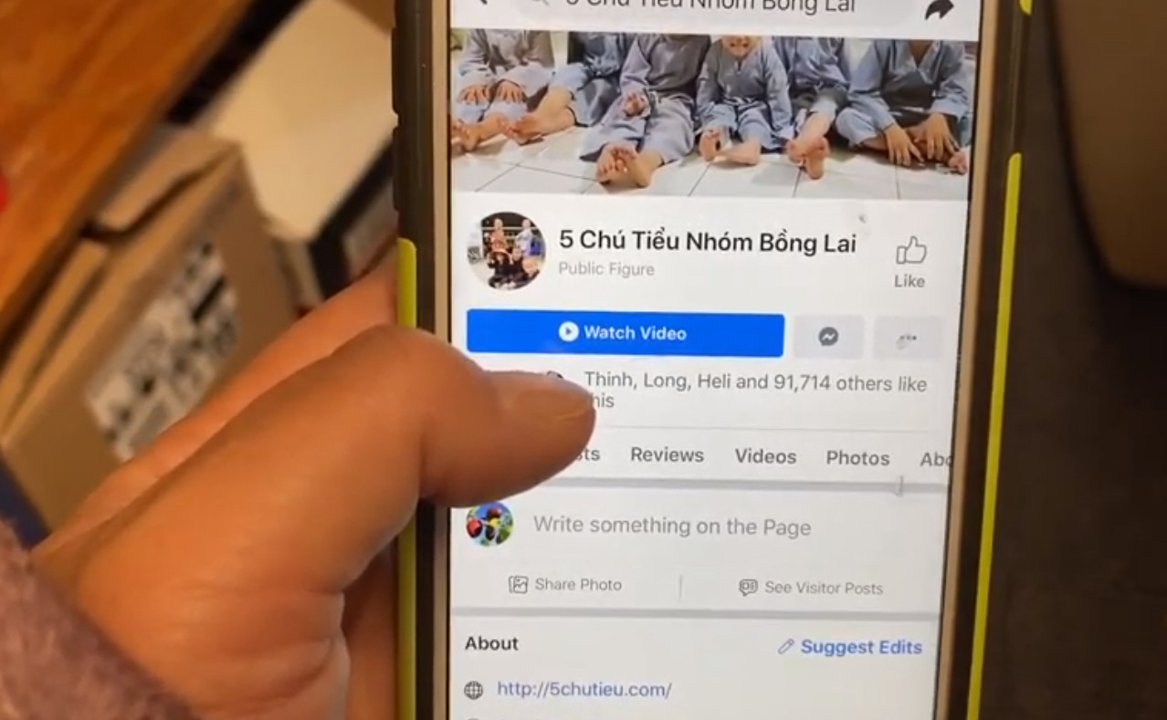 Cảnh báo trang Facebook giả mạo 5 chú tiểu nhóm Bồng Lai để lừa tiền ảnh 4