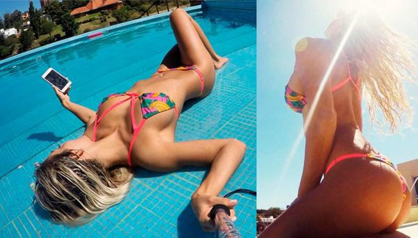 Ngất ngây ngắm nữ trọng tài từng là người mẫu siêu vòng một ảnh 6