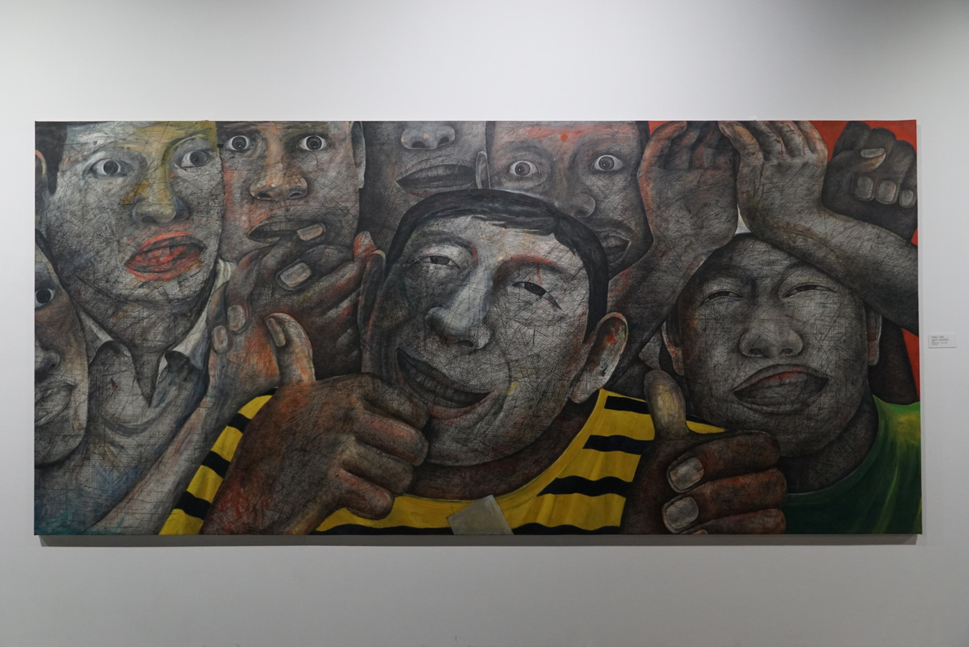 Chiêm ngưỡng tranh của các nghệ sĩ tiêu biểu Châu Á quy tụ tại Hà Nội ảnh 17