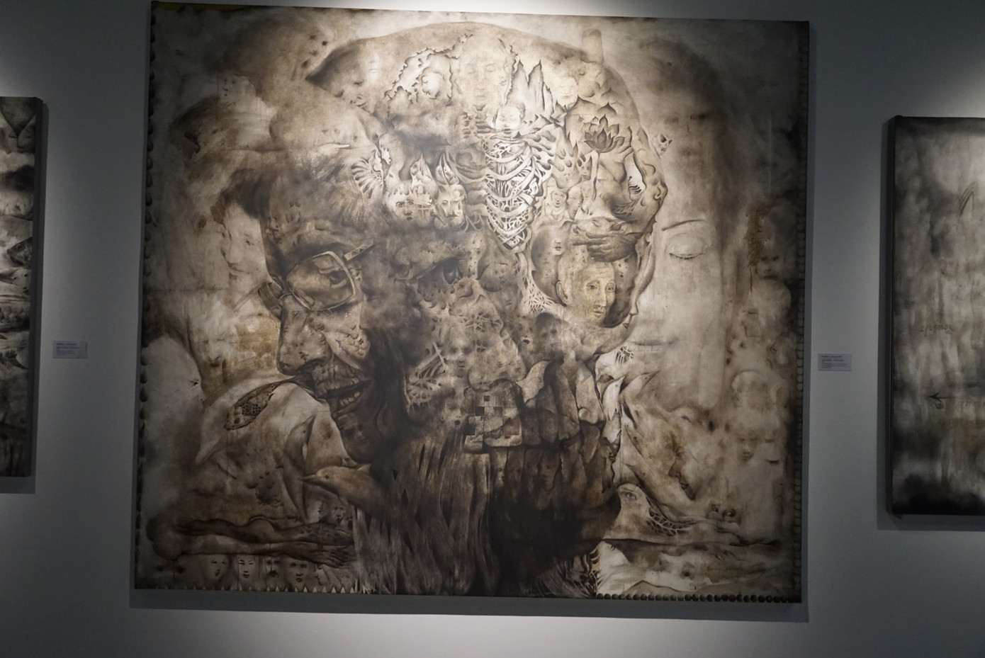 Chiêm ngưỡng tranh của các nghệ sĩ tiêu biểu Châu Á quy tụ tại Hà Nội ảnh 8