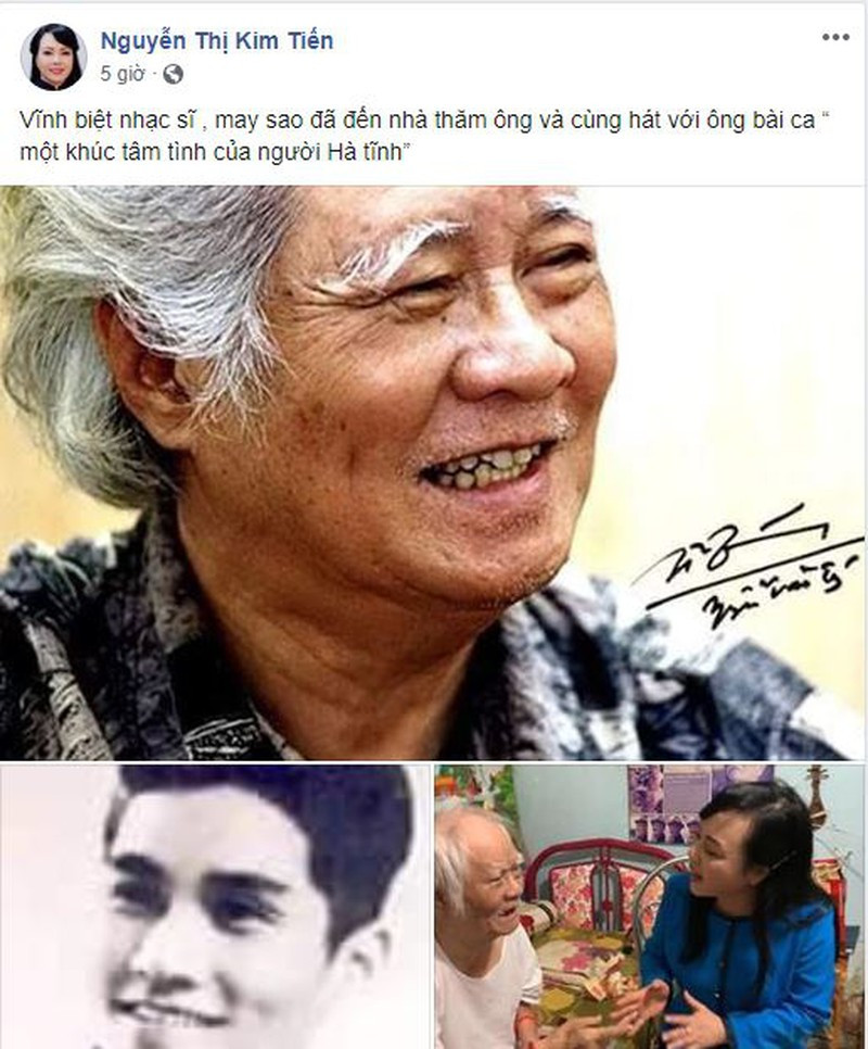 Xúc động đoạn song ca giữa nhạc sĩ Nguyễn Văn Tí và cựu Bộ trưởng Y tế ảnh 1