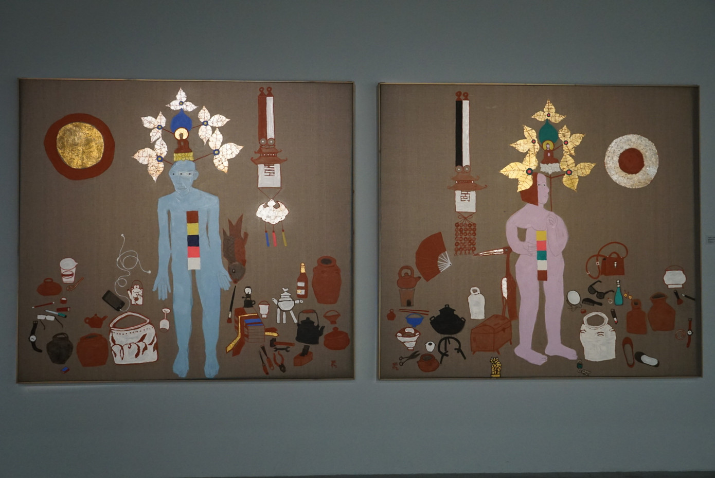 Chiêm ngưỡng tranh của các nghệ sĩ tiêu biểu Châu Á quy tụ tại Hà Nội ảnh 15