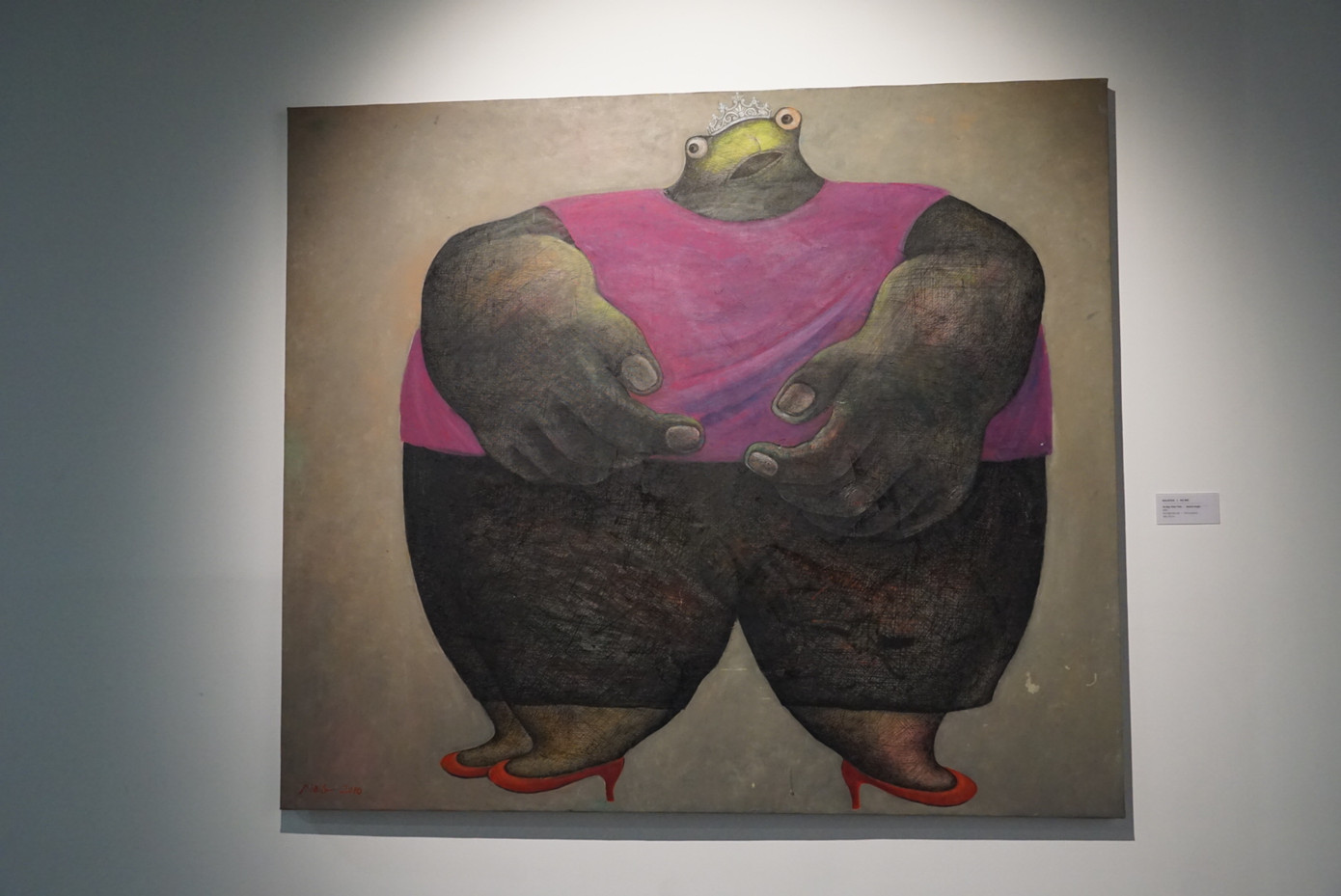 Chiêm ngưỡng tranh của các nghệ sĩ tiêu biểu Châu Á quy tụ tại Hà Nội ảnh 18