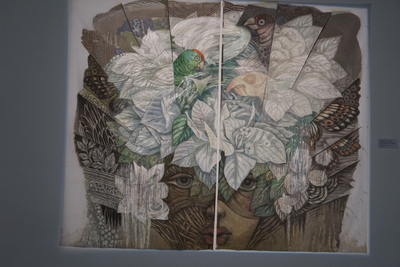 Chiêm ngưỡng tranh của các nghệ sĩ tiêu biểu Châu Á quy tụ tại Hà Nội ảnh 16