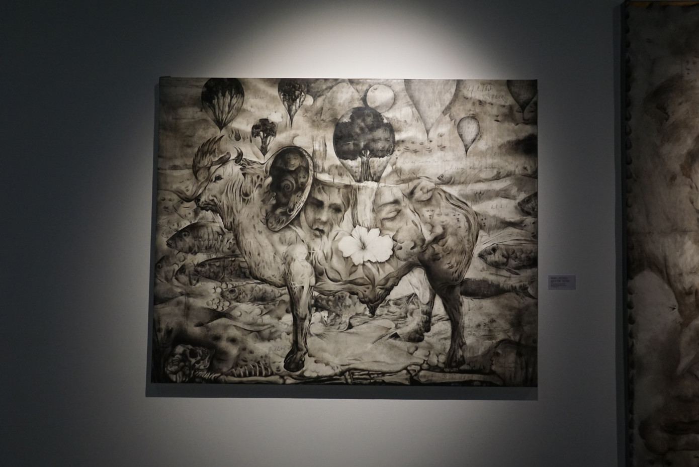 Chiêm ngưỡng tranh của các nghệ sĩ tiêu biểu Châu Á quy tụ tại Hà Nội ảnh 7