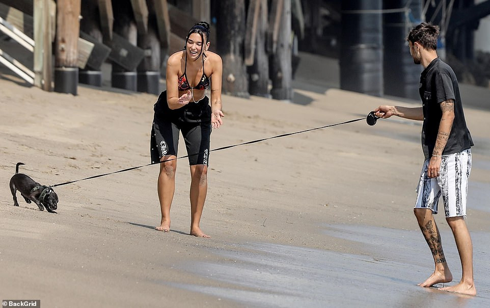 Dua Lipa mặc áo khoét xẻ lộ chân ngực nóng bỏng ảnh 3