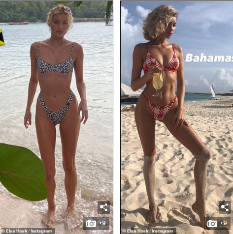 'Thiên thần nội y' Elsa Hosk lăng xê đồ jeans, áo cài 1 khuy cực chất ảnh 7