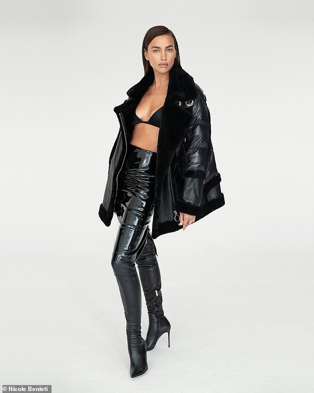 Mỹ nhân Nga Irina Shayk gợi cảm đầy quyền lực trong bộ ảnh thời trang mới ảnh 1