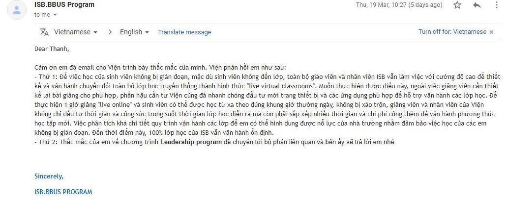 Ở nhà tránh dịch phải học online nhưng trường lại không giảm học phí, lý do là gì? ảnh 4