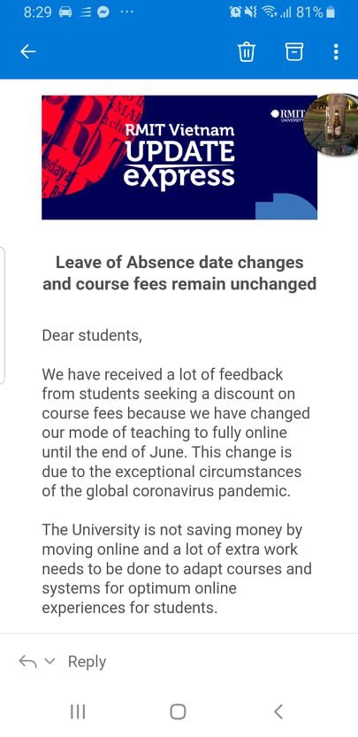 Ở nhà tránh dịch phải học online nhưng trường lại không giảm học phí, lý do là gì? ảnh 3