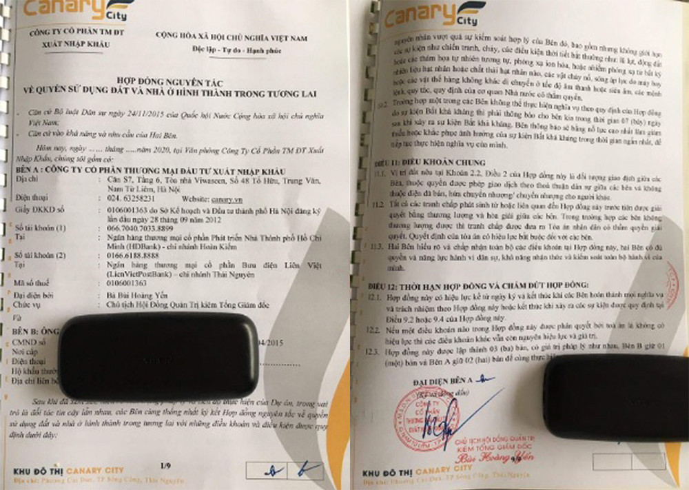 Chưa trúng đấu giá đất, doanh nghiệp đã bán nhà tại dự án Canary City Thái Nguyên ảnh 1