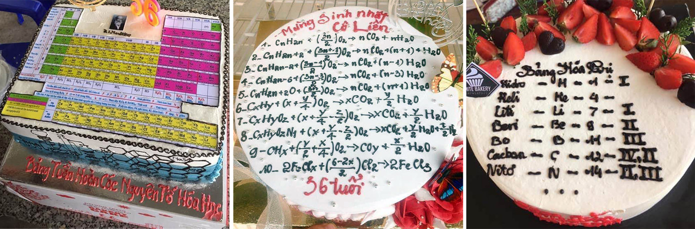 Học trò tặng bánh kem 'hại não' với bài tập hàm số ảnh 3