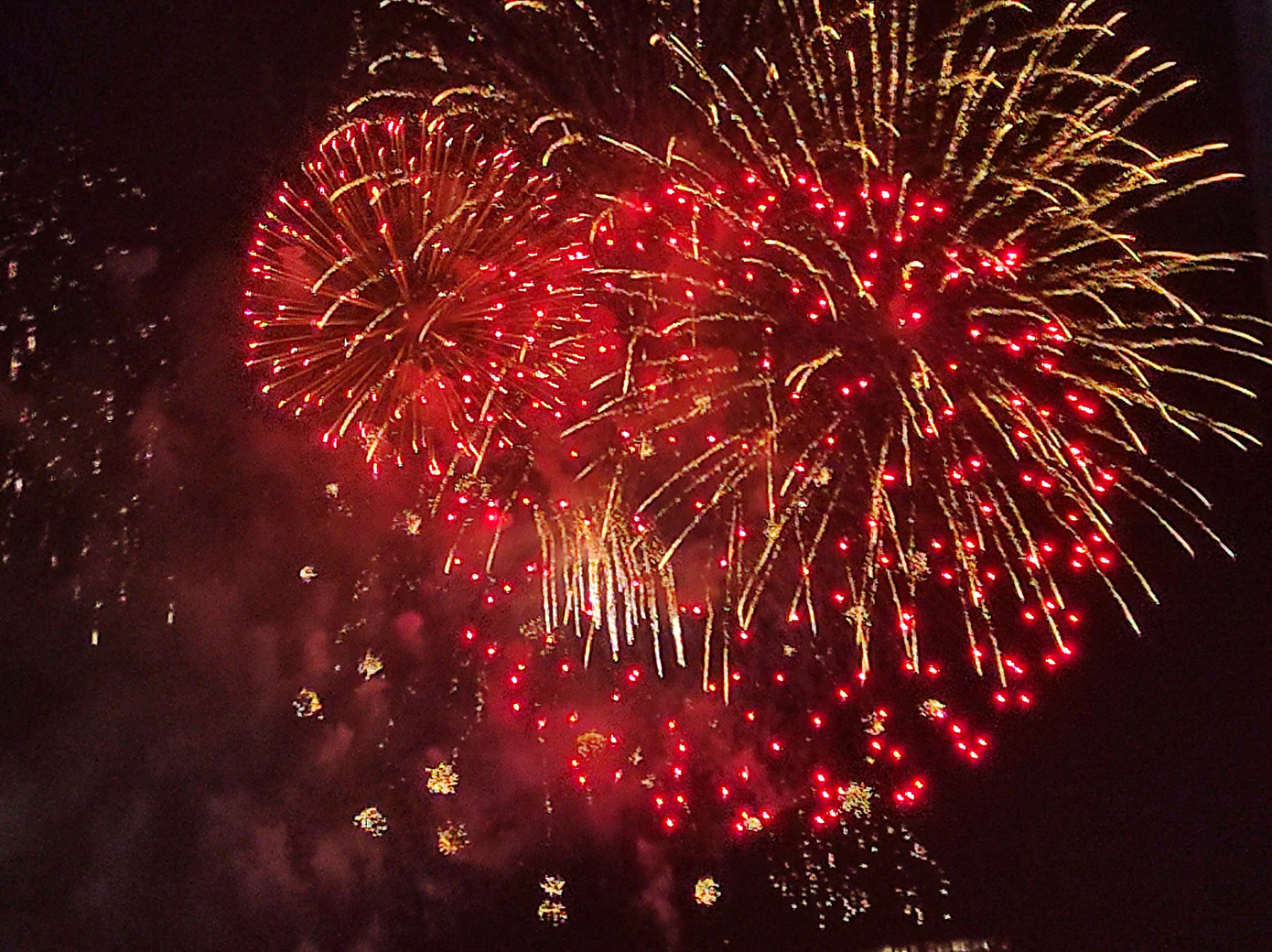 Pháo hoa rực sáng bầu trời, Việt Nam bước sang năm mới 2021 ảnh 7