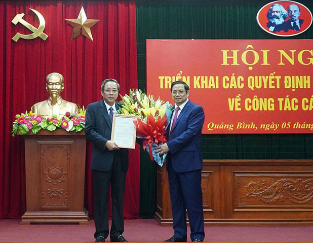 Thứ trưởng Bộ KH&ĐT giữ chức Bí thư Tỉnh uỷ Quảng Bình ảnh 1