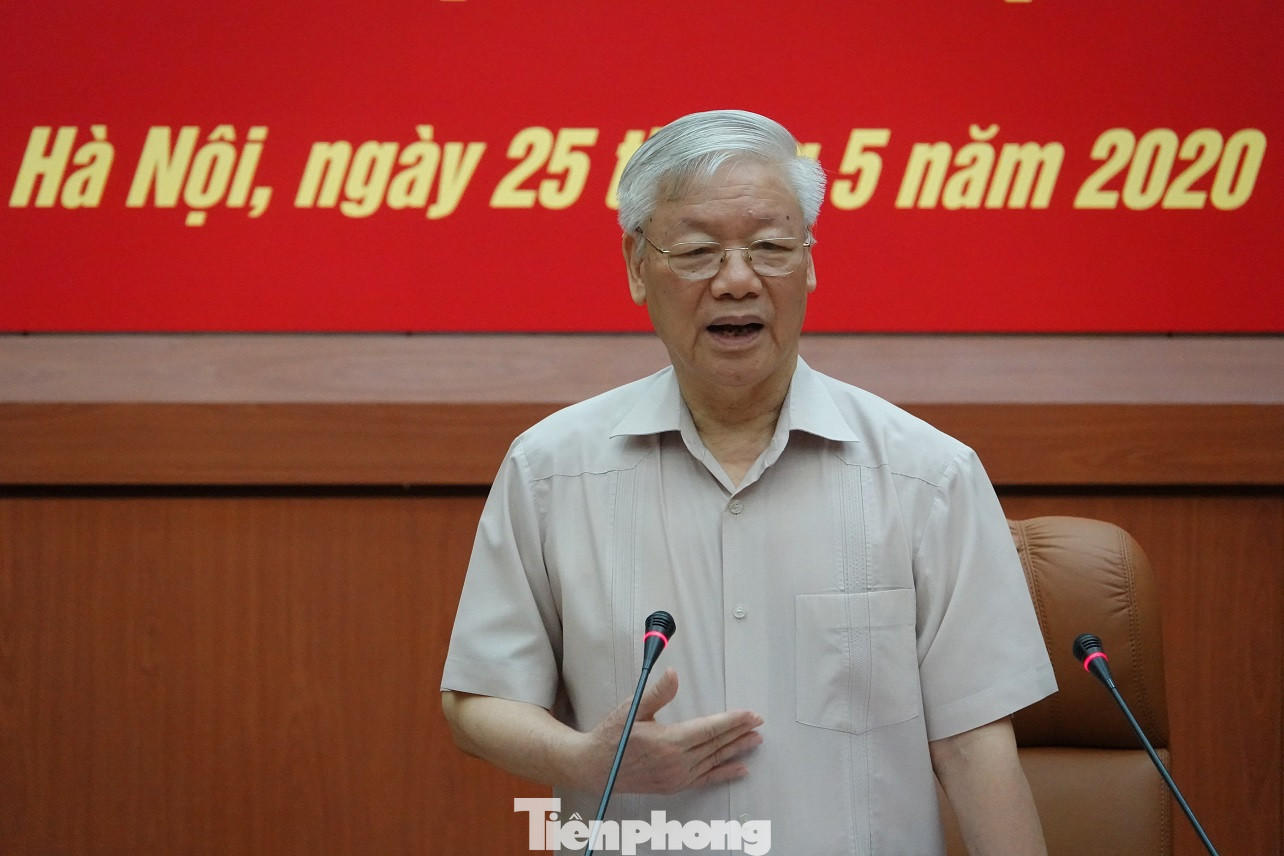 Tổng Bí thư Nguyễn Phú Trọng: Không che giấu khuyết điểm, chạy theo thành tích ảnh 1