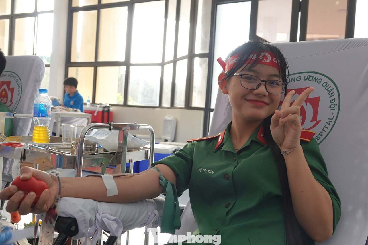 Lan tỏa Chủ nhật Đỏ 2020 tại Học viện Kỹ thuật Quân sự ảnh 8