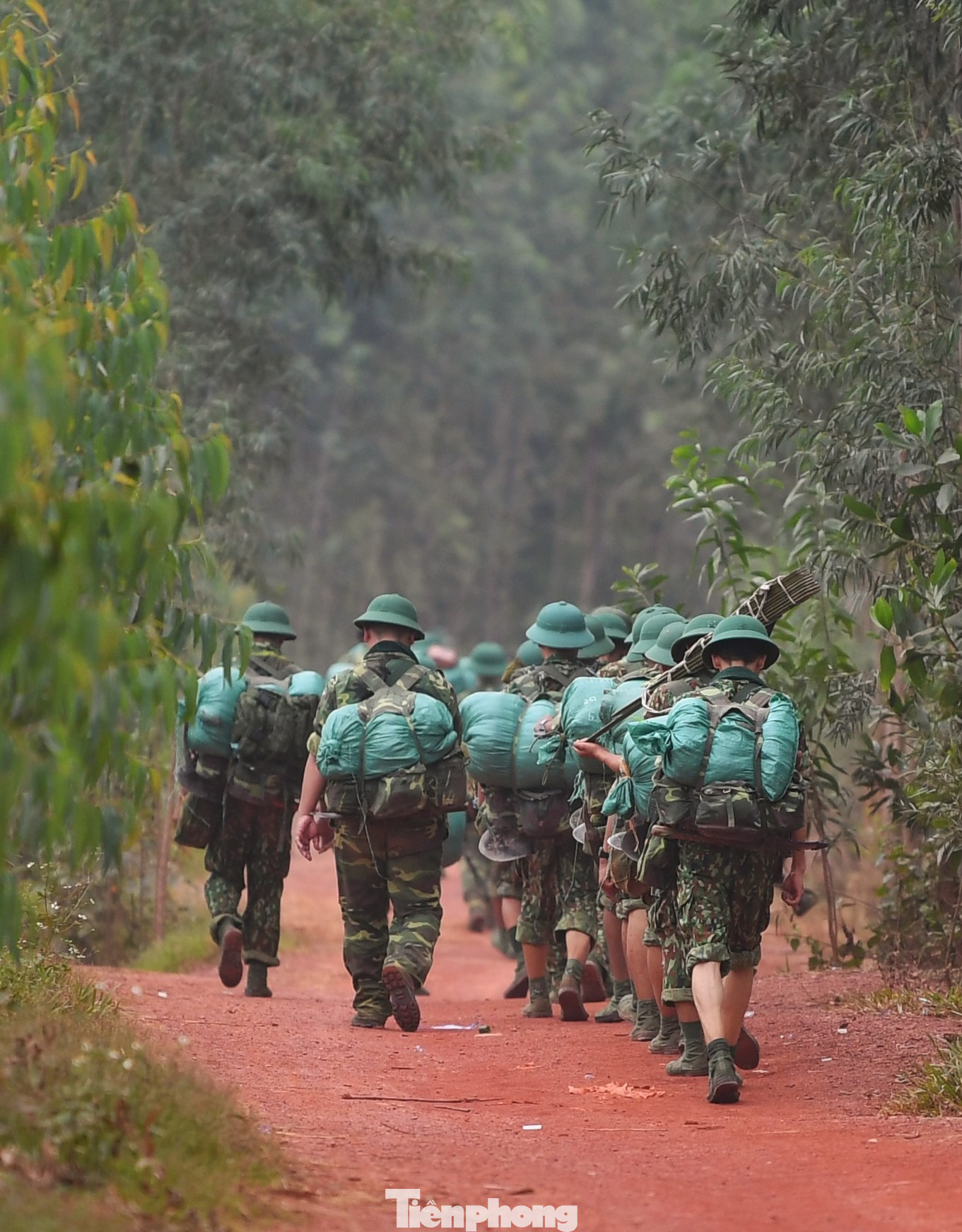 Bộ binh chủ lực thực hành chiến đấu ở địa hình trung du ảnh 8