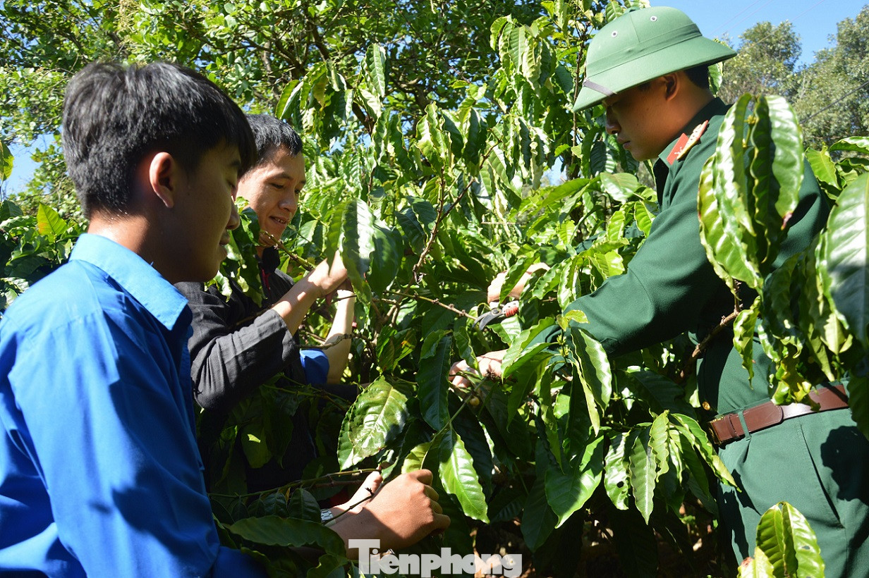 Đại úy 8X đưa điện về bản, mở lớp học lúc 0 giờ ảnh 1
