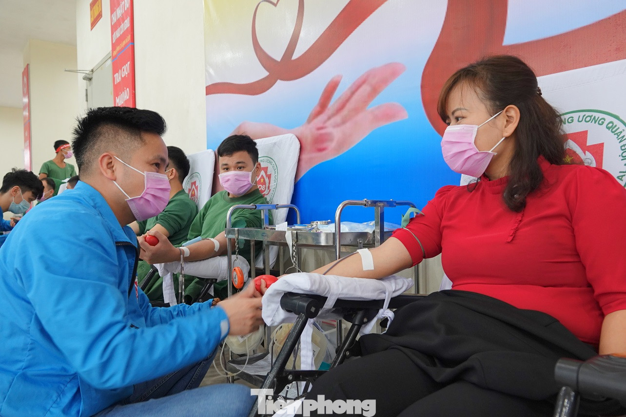 Chủ nhật Đỏ ở Trường Sĩ quan Chính trị: Nhân lên nghĩa cử cao đẹp ảnh 4