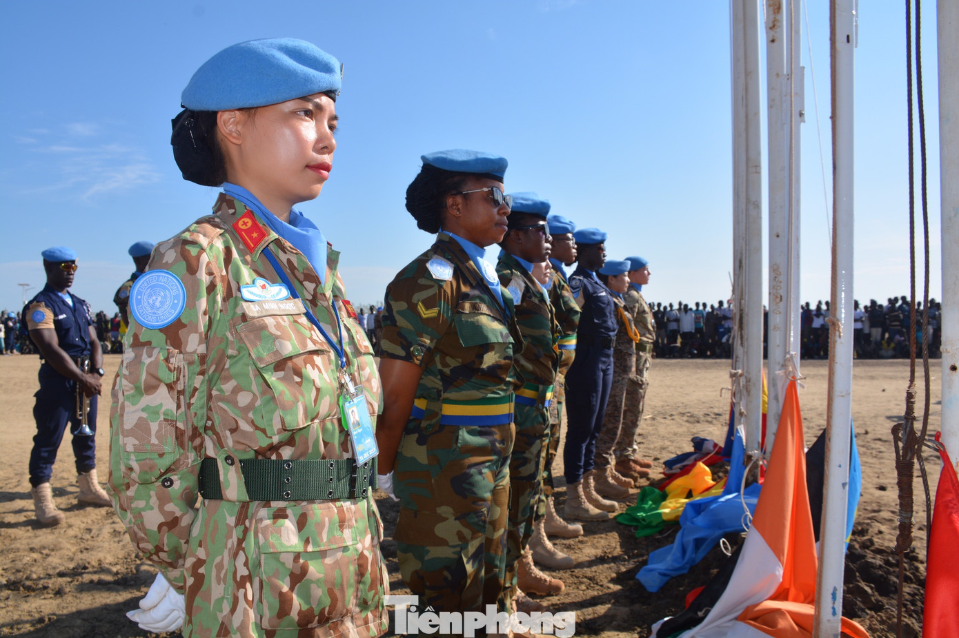 Kỷ niệm Nam Sudan của nữ sĩ quan mũ nồi xanh Sa Minh Ngọc ảnh 2