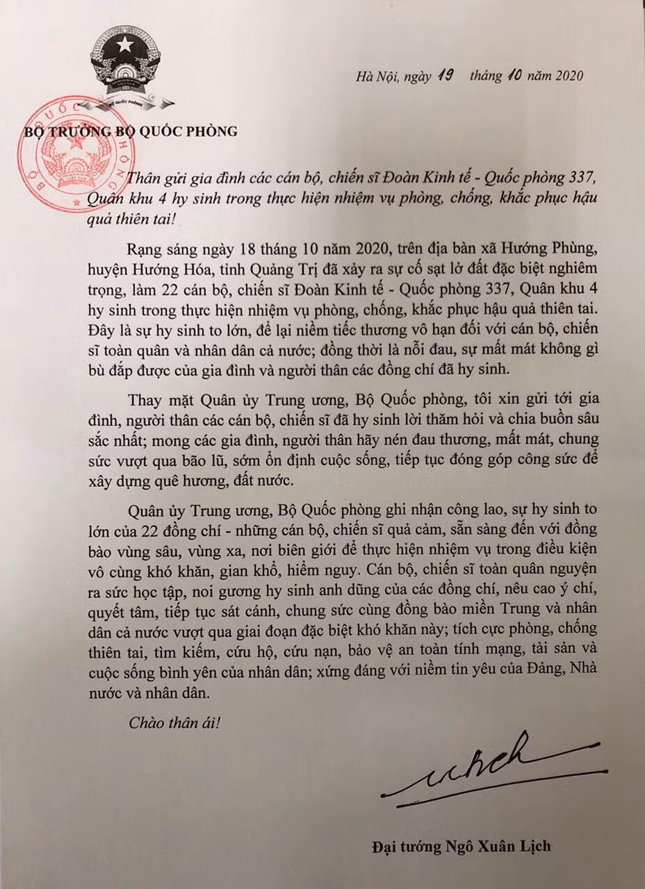 Bộ Quốc phòng truy thăng quân hàm 4 cán bộ Đoàn KT-QP 337 ảnh 1