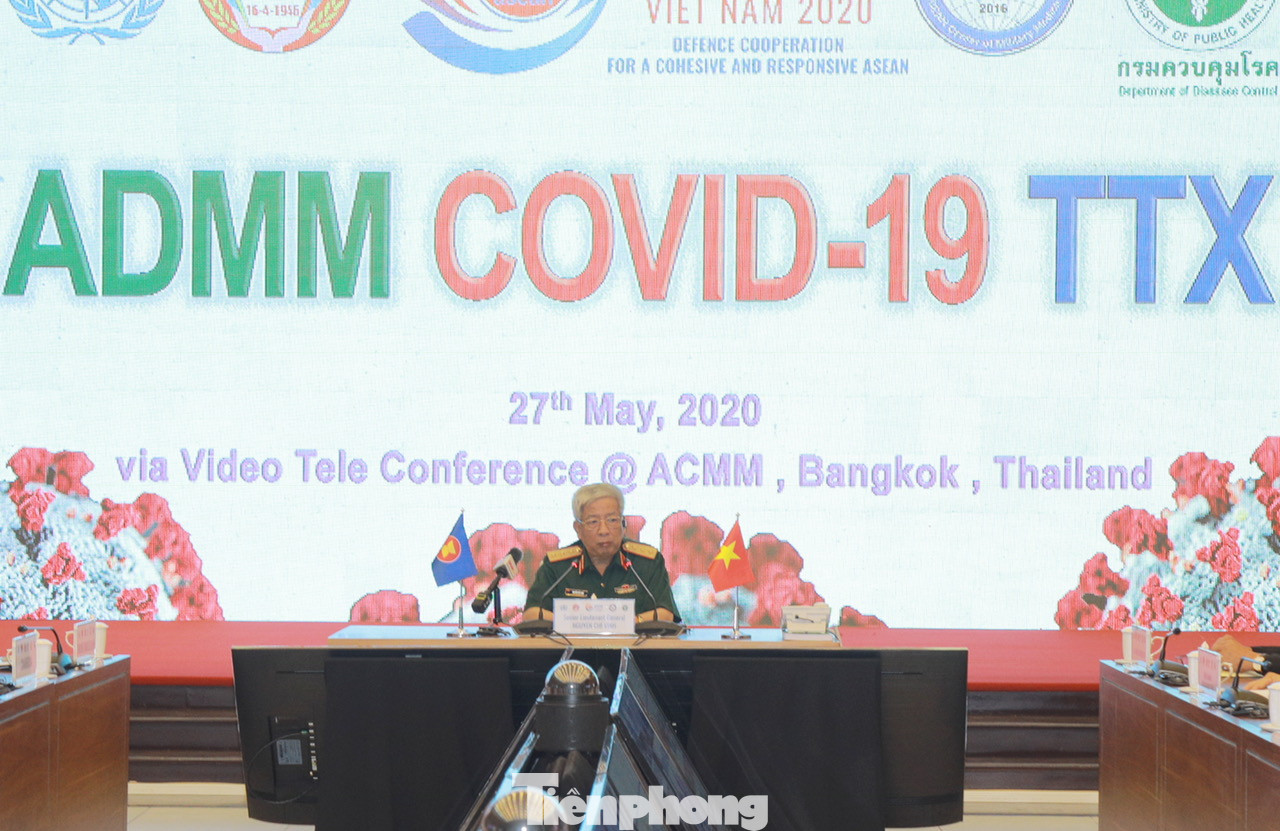 Quân y ASEAN diễn tập 3 kịch bản ứng phó COVID-19 ảnh 2