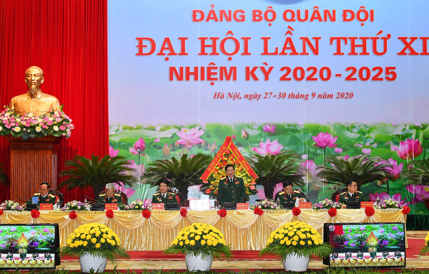 Đại hội Đảng bộ Quân đội: Bầu 43 đại biểu chính thức dự Đại hội Đảng toàn quốc ảnh 1