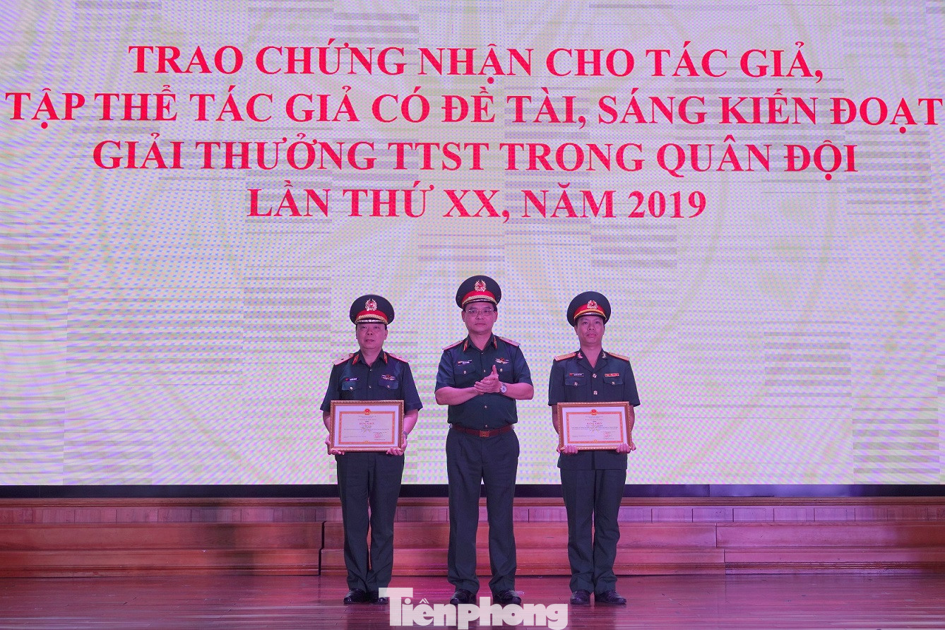 33 công trình của Tổng cục Kỹ thuật giành Giải thưởng Tuổi trẻ sáng tạo ảnh 1