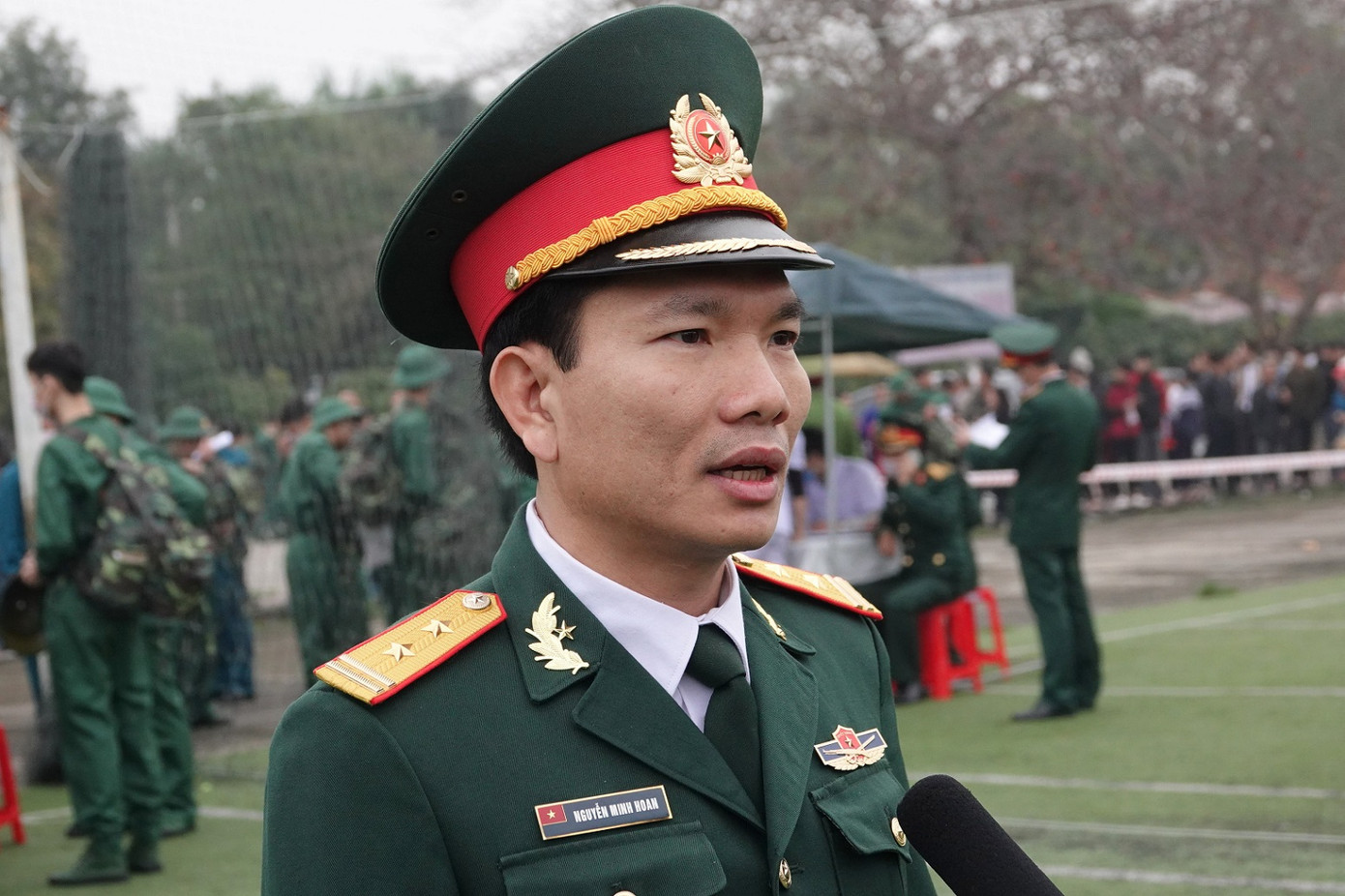 Ban Thanh niên Quân đội tiếp sức tuổi trẻ xứ Nghệ lên đường tòng quân ảnh 3