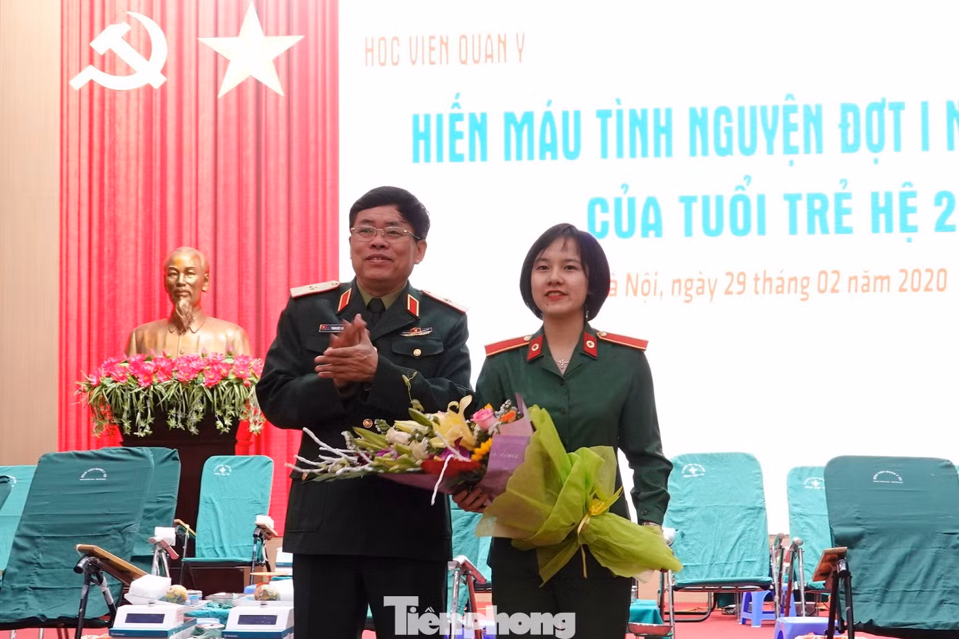 Hơn 500 ĐVTN Học viện Quân y hiến máu cứu người ảnh 5