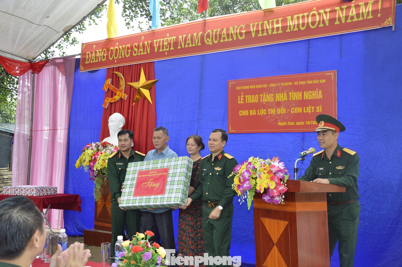 Xây nhà tình nghĩa cho con liệt sỹ ảnh 1