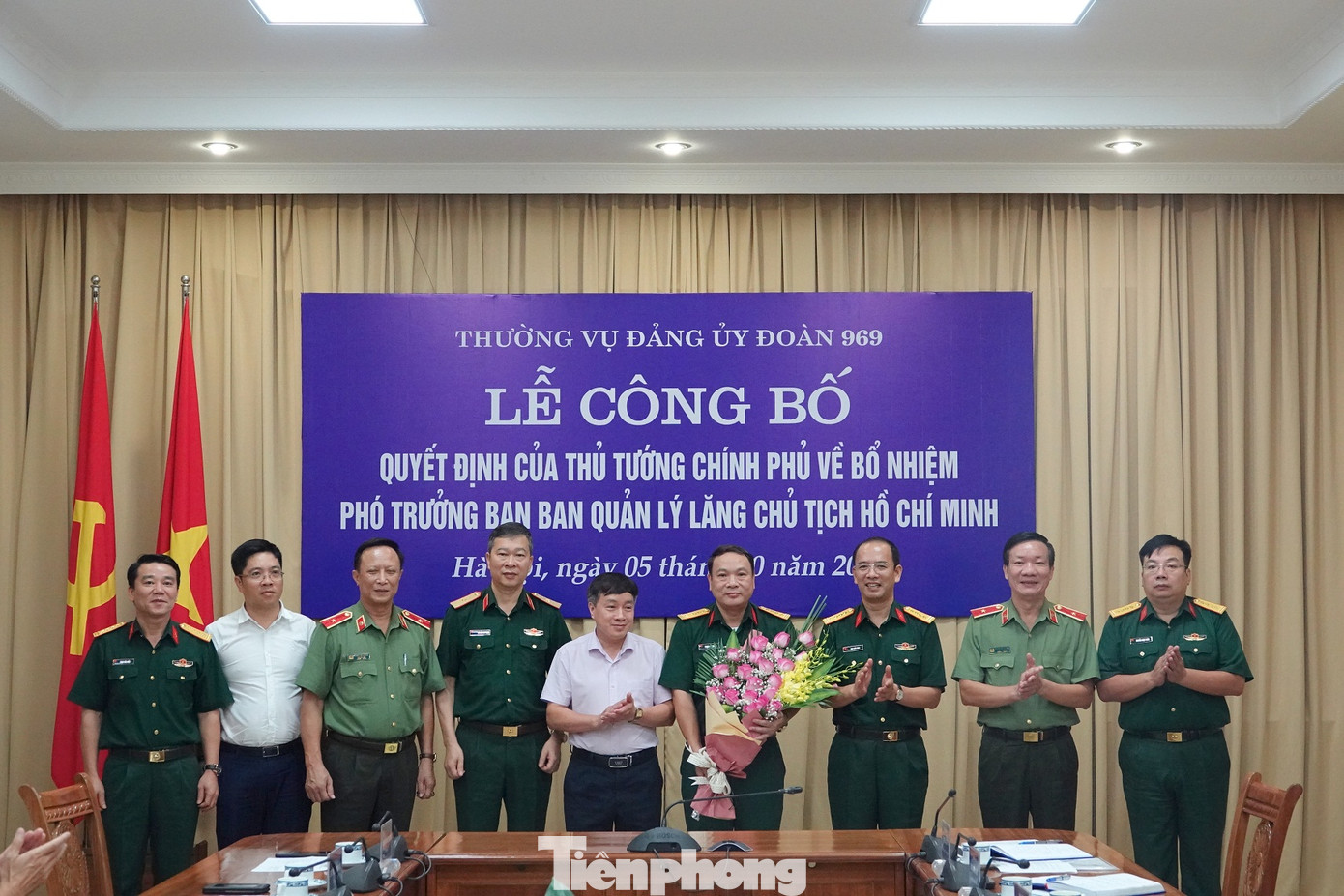 Thủ tướng bổ nhiệm Phó trưởng Ban Quản lý Lăng Chủ tịch Hồ Chí Minh ảnh 1