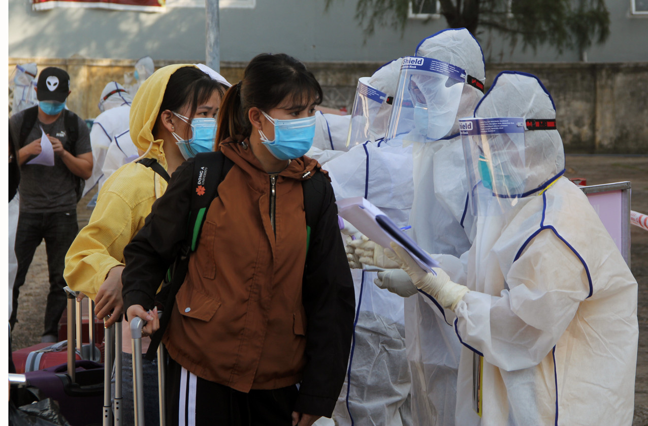 Phú Yên đón 122 công dân từ thành phố Đà Nẵng về cách ly ảnh 2