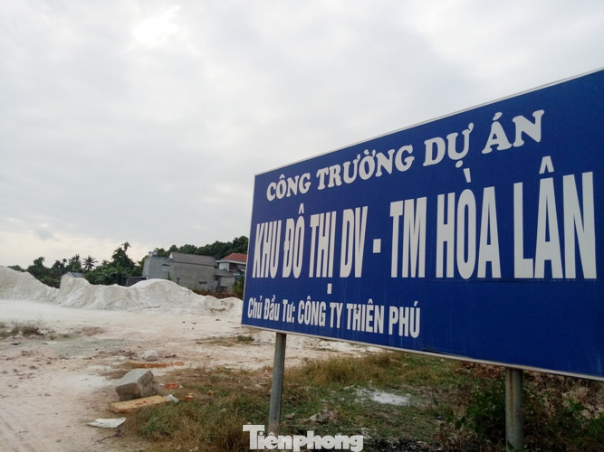 Cận cảnh khu đất khiến lãnh đạo Cty Thiên Phú bị bắt ảnh 1