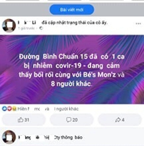 Thực hư thông tin nhiều người ở Bình Dương nhiễm Covid-19 ảnh 1