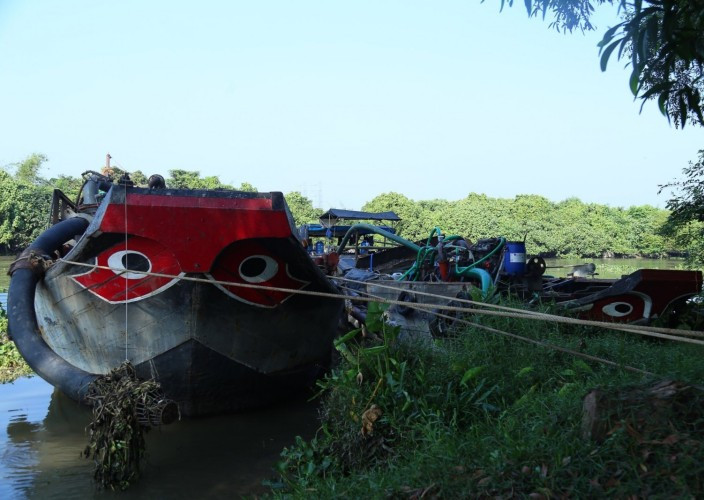 Hàng loạt bến thủy hoạt động trái phép ở Bình Dương bị xử lý ảnh 2