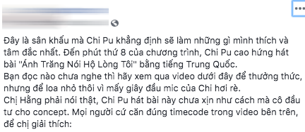 Ngoài chuyện tình cảm ồn ào, khán giả đọng lại gì khi xem “Chi Pu’s Greatest Show”? ảnh 7
