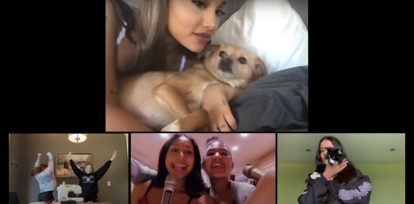 Ở nhà trốn dịch vẫn tranh thủ “thả thính”, chỉ có thể là Justin Bieber và Ariana Grande! ảnh 3