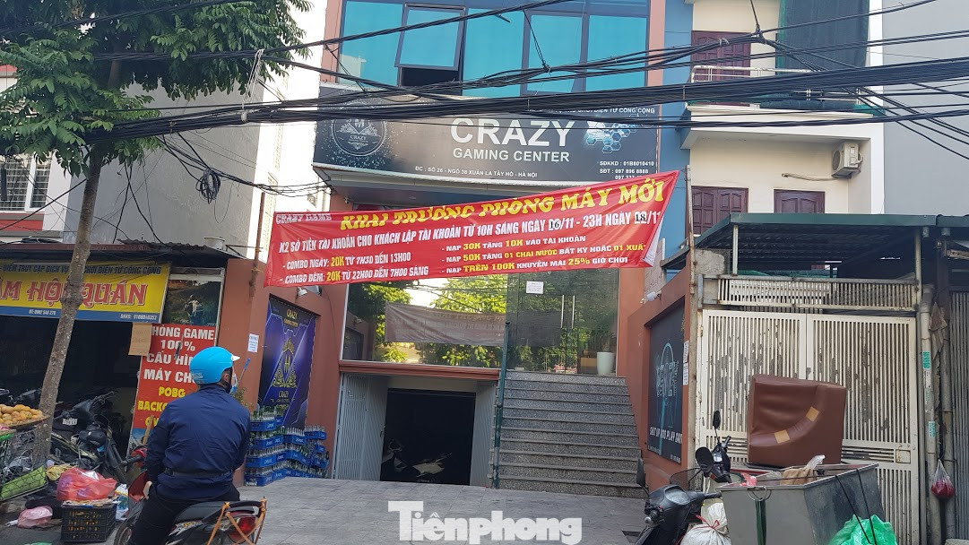 Quán game, hàng internet 'bủa vây' ngõ nhỏ ảnh 2