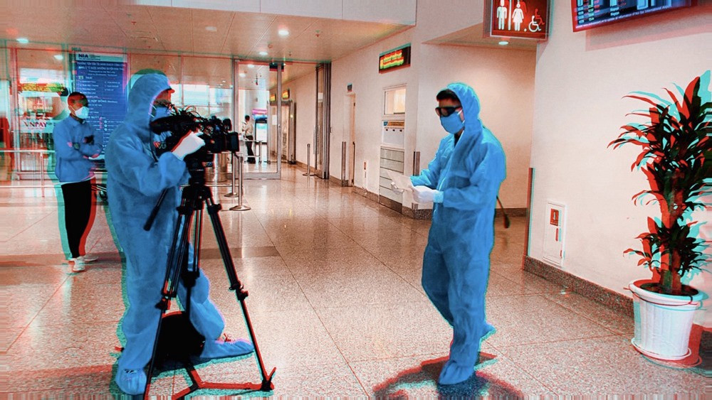 BTV Hoài Anh chia sẻ về những khó khăn, thử thách khi tác nghiệp thời điểm dịch ảnh 5