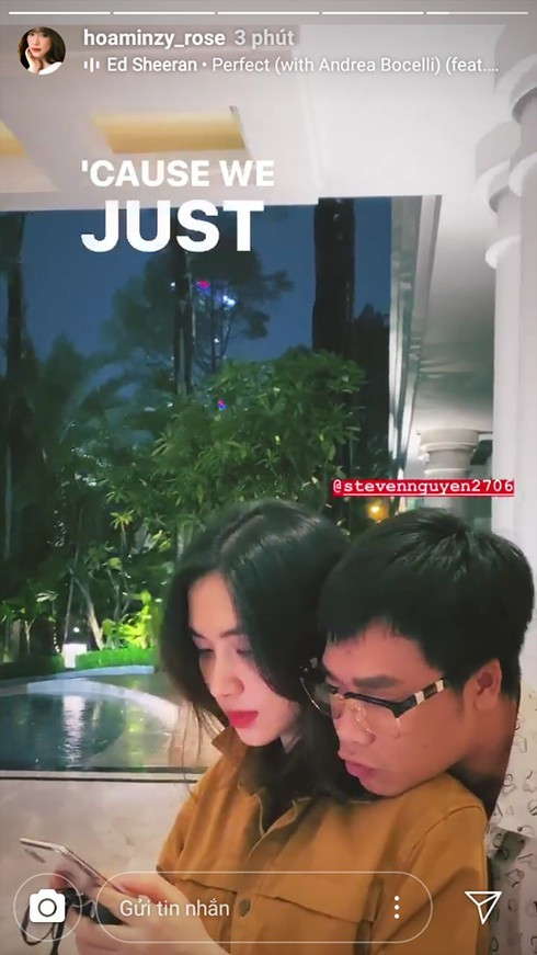 Phản ứng của Hoà Minzy khi vướng tin đồn sinh con cho bạn trai đại gia ảnh 2