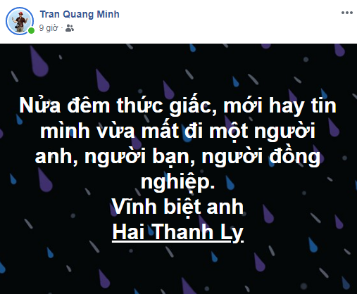 Dàn BTV, MC của VTV tiếc thương đạo diễn Lý Hải Thanh ảnh 2