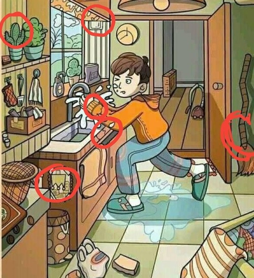 Chỉ 5% số người được hỏi có thể tìm ra đủ lời giải cho bức tranh này, còn bạn thì sao? ảnh 2